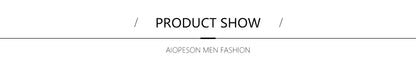 AIOPESON Mens 100% Cotton Denim Shirts Autumn Thick Cowboy High Quality Male Shirt Solid Color Button Casual Jeans Shirt