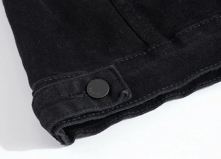 Men Coloured Denim Jackets Outwear Slim Fit Denim Coats New Fashion Male Cotton Casual Jeans Jackets Streetwear Jean Coats Size S~4XL