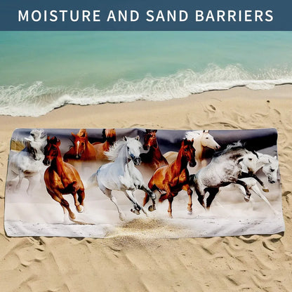 Bath Towel 70x140 Microfiber Beach for Adults Sports Bathroom Quick Drying Towels Travel Shower Sea Large Size Sandproof Terry
