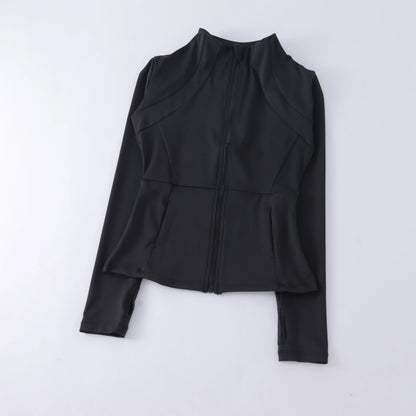 2026 Yoga Clothes Windbreaker Sportswear Woman Running Long Sleeve Sweatshirt Sports Jackets Top Women Workout Tops Activewear