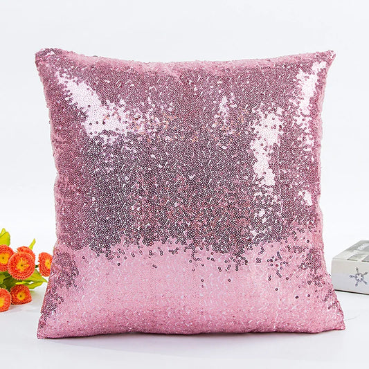 Sequin Pillow Cover Square Cushion Pillowcases  Bar Party Home  Gift Halloween  Wedding Festival