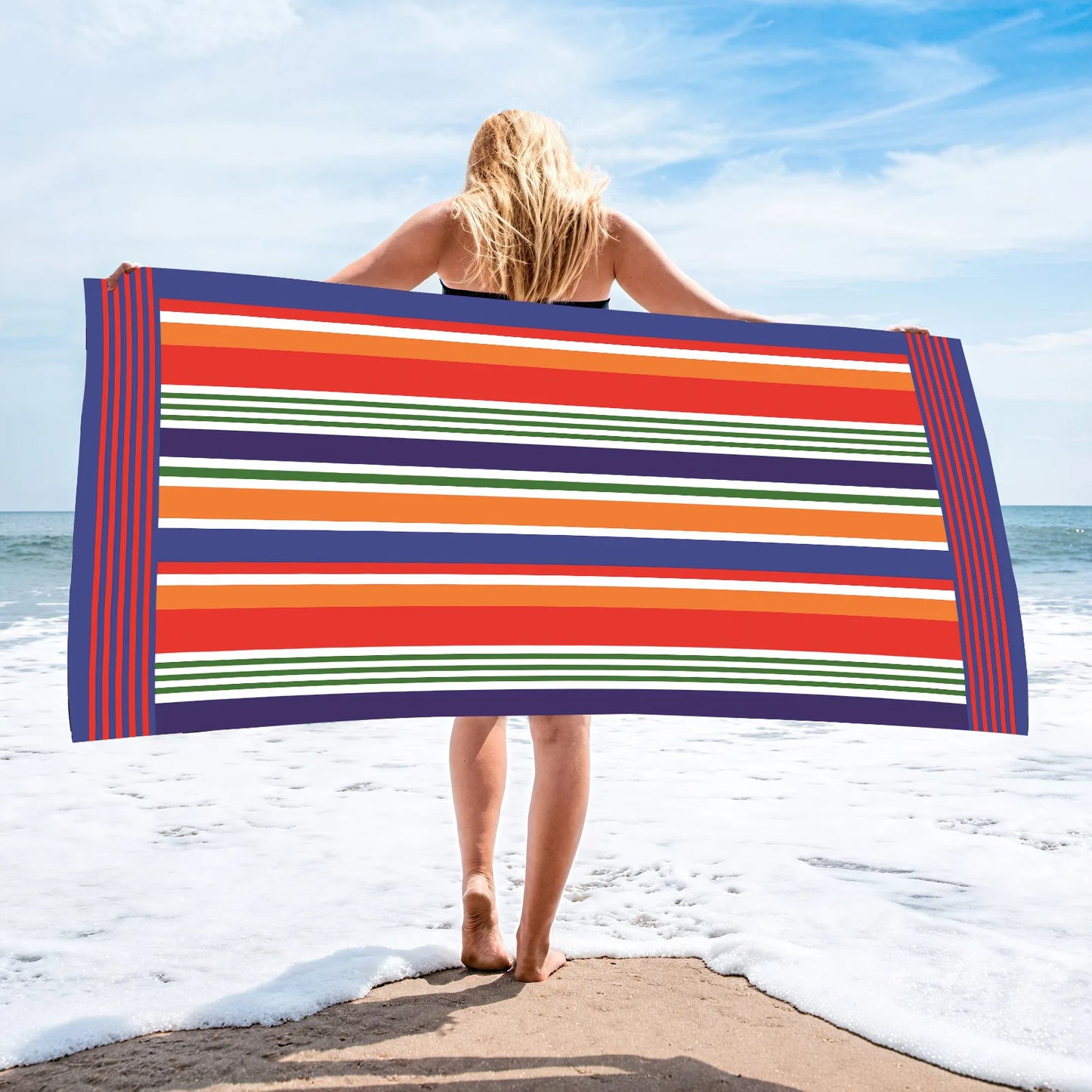 Bath Towel 70x140 Microfiber Beach for Adults Sports Bathroom Quick Drying Towels Travel Shower Sea Large Size Sandproof Terry