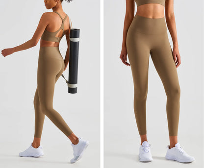 Vnazvnasi Sports Tights for Women's Push Up Yoga Leggings Fitness Pants High Waist Gym Sport Outfit Legging Tracksuit Clothing