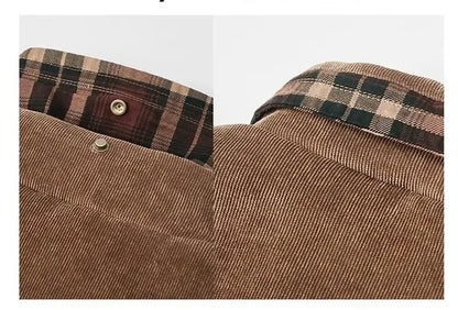 Men Plaid Shirts Winter Jackets Fleece Warm Shirts Coats High Quality Men Cotton Fit Business Casual Outerwear Shirts Jackets 4