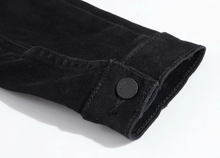 Men Coloured Denim Jackets Outwear Slim Fit Denim Coats New Fashion Male Cotton Casual Jeans Jackets Streetwear Jean Coats Size S~4XL