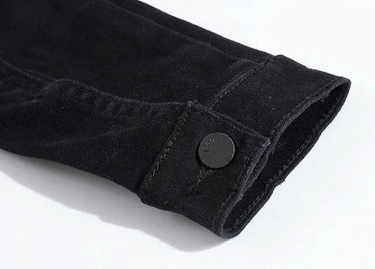 Men Coloured Denim Jackets Outwear Slim Fit Denim Coats New Fashion Male Cotton Casual Jeans Jackets Streetwear Jean Coats Size S~4XL