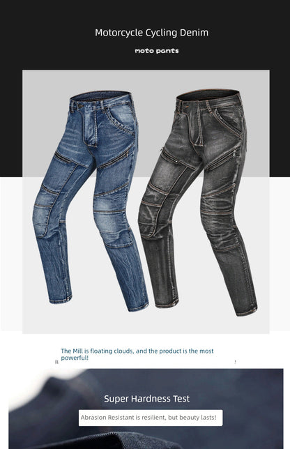 Moto Pants Kevlar Men's and Women's High-Elastic Motorcycle