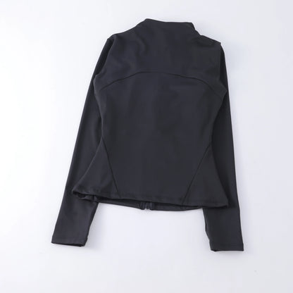 2026 Yoga Clothes Windbreaker Sportswear Woman Running Long Sleeve Sweatshirt Sports Jackets Top Women Workout Tops Activewear