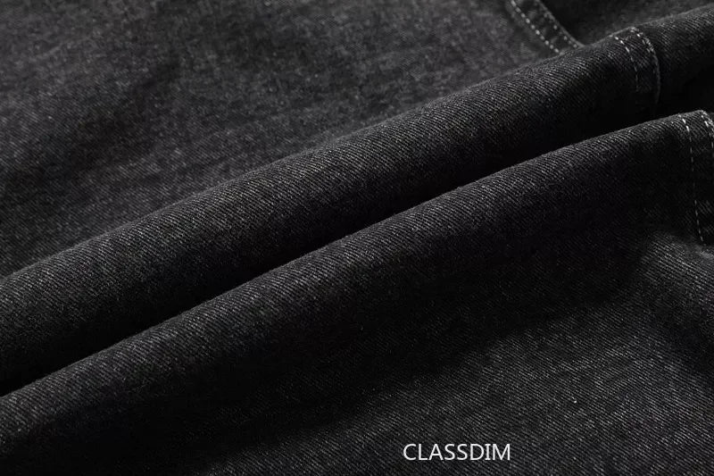 Men Winter Black Denim Jackets Fleece Warm Coats Good Quality Male Casual Winter Jackets Outwear Casual Coats Winter Clothes S-4XL