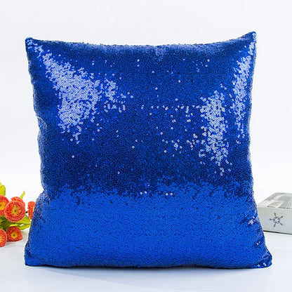 Sequin Pillow Cover Square Cushion Pillowcases  Bar Party Home  Gift Halloween  Wedding Festival