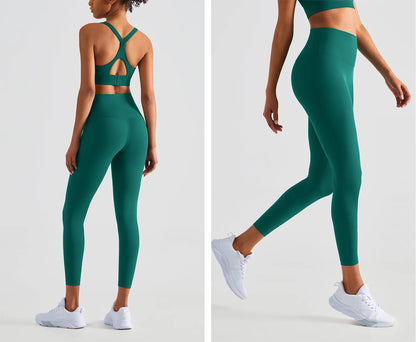 Vnazvnasi Sports Tights for Women's Push Up Yoga Leggings Fitness Pants High Waist Gym Sport Outfit Legging Tracksuit Clothing