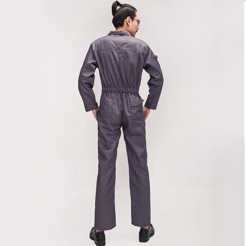 Work Overall Uniform Men Women Working Coveralls Welding Suit Car Repair Workshop Mechanic Plus Size Clothes