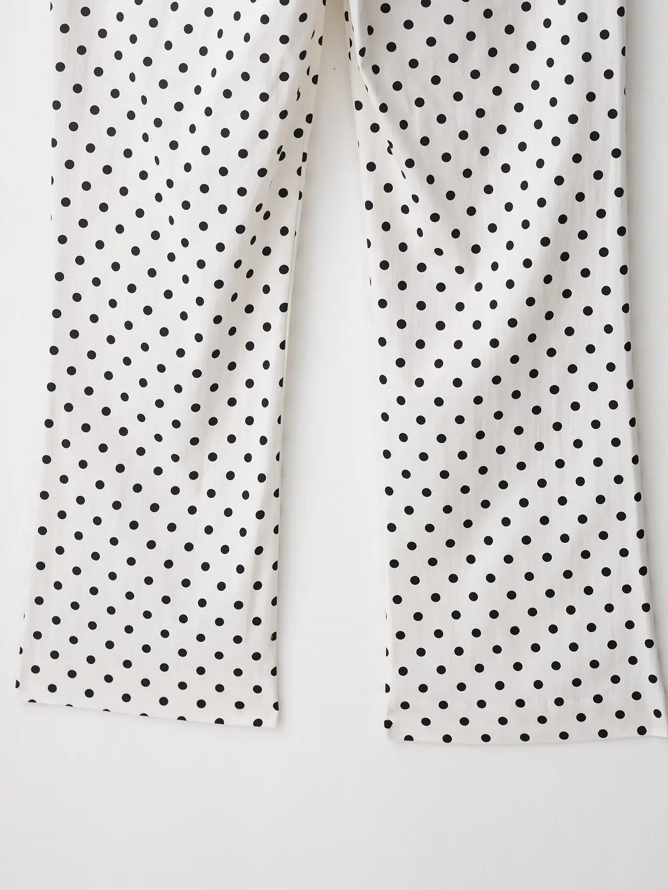 Woman Autumn Long Sleeves Turtleneck Zipper With Pockets Drawstring Casual Coats Women Fashion Polka Dot Printed Jacket