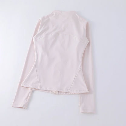 2026 Yoga Clothes Windbreaker Sportswear Woman Running Long Sleeve Sweatshirt Sports Jackets Top Women Workout Tops Activewear