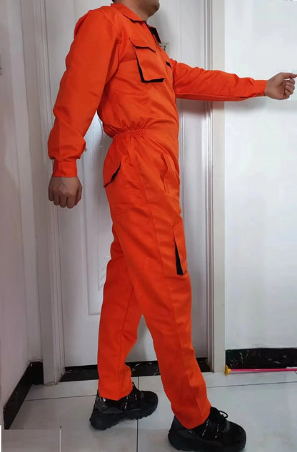 Work Overall Uniform Men Women Working Coveralls Welding Suit Car Repair Workshop Mechanic Plus Size Clothes