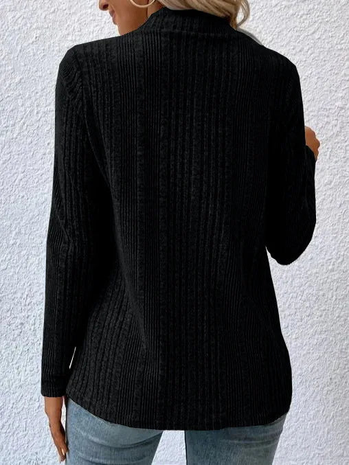 2026 Autumn/Winter New Women's Cardigan Top Solid Color Casual Fashionable Loose Long Sleeve Knitted Sweater Jacket