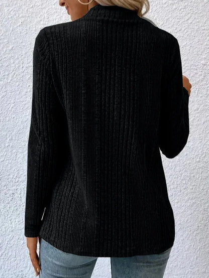 2026 Autumn/Winter New Women's Cardigan Top Solid Color Casual Fashionable Loose Long Sleeve Knitted Sweater Jacket