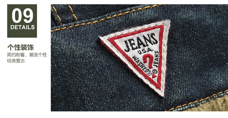 Men Denim Jackets Winter Coats Fleece Warm Jeans Jackets High Quality Male Casual Blue Denim Jackets New Fashion Jeans Coats M-5XL