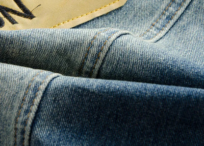Men Slim Denim Vests Waistcoats Jackets Fashion Male Blue Fit Denim Coats Vests Large Size Punk Style Holes Jeans Vest Size 6XL