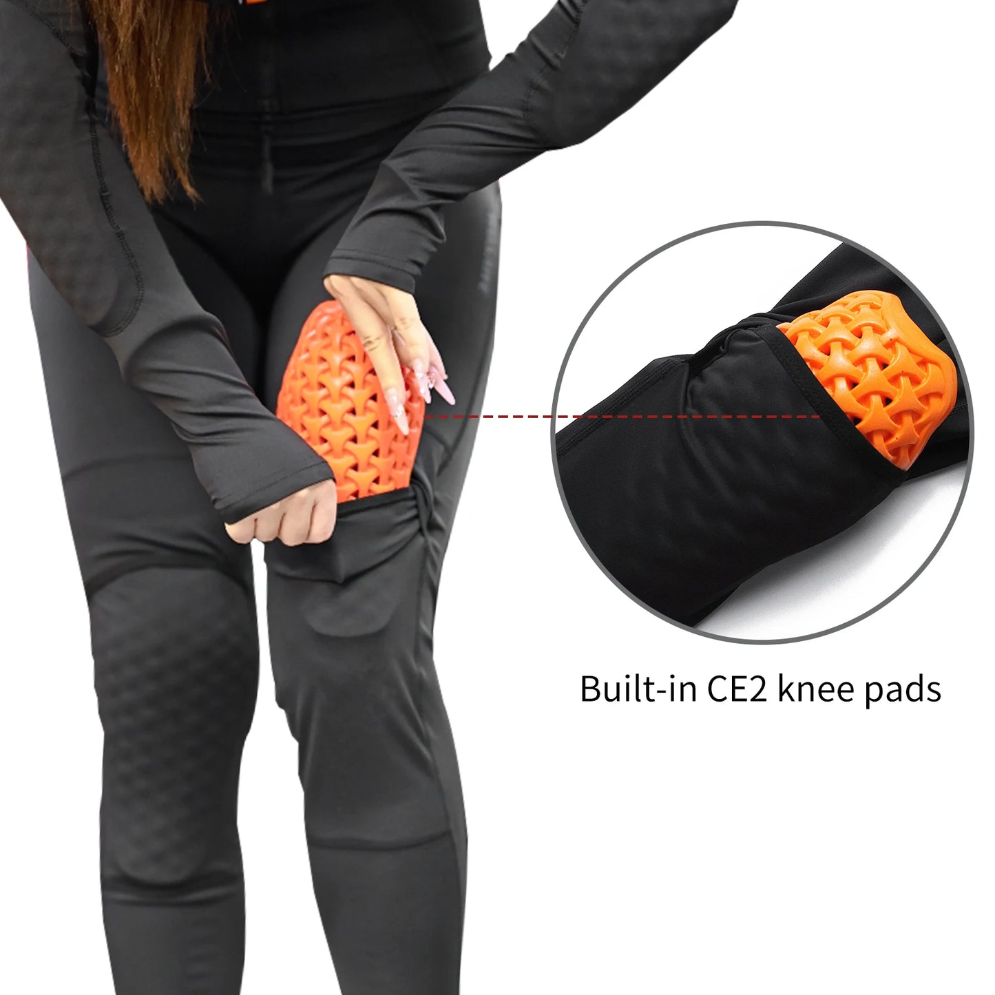 Women Motorcycle Jacket Lady Full Body Armor Set CE Certified Summer Riding Safety Coat Pants Built-in Protective Pads