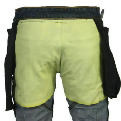 Denimaster Biker Wear-Resistant Motorcycle Riding Jeans Knight Sports Cycling Loose Straight Pants Wear Resistant Material Trousers