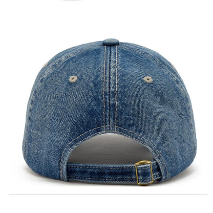 2026 Denim Baseball Cap Men Women Embroidery Letter Jeans Snapback Hat Casquette Summer Sports Hip Hop Cap Gorras Unisex hats
