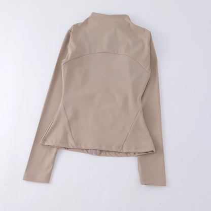 2026 Yoga Clothes Windbreaker Sportswear Woman Running Long Sleeve Sweatshirt Sports Jackets Top Women Workout Tops Activewear