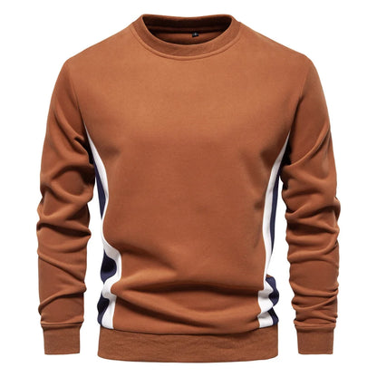 New Spring Autumn Men O-neck Loose Pullovers Sweatshirts High Quality Male Outwear Casual Sweatshirts EU Size XXL Men's Clothing