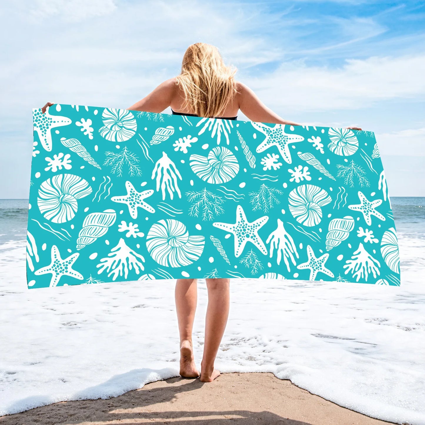 Bath Towel 70x140 Microfiber Beach for Adults Sports Bathroom Quick Drying Towels Travel Shower Sea Large Size Sandproof Terry