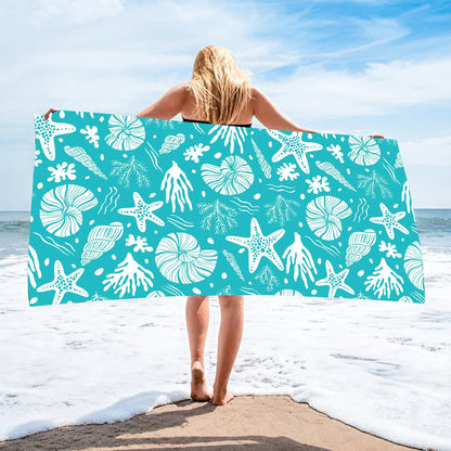 Bath Towel 70x140 Microfiber Beach for Adults Sports Bathroom Quick Drying Towels Travel Shower Sea Large Size Sandproof Terry