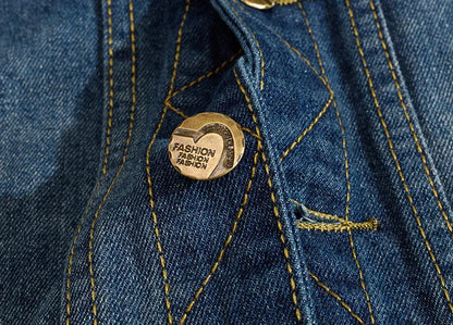 Men Slim Denim Vests Waistcoats Jackets Fashion Male Blue Fit Denim Coats Vests Large Size Punk Style Holes Jeans Vest Size 6XL