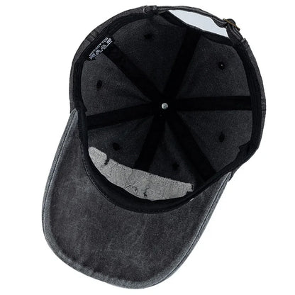 Unisex Vintage Classic Baseball Cap TEXAS Letter Embroidery Washed Cotton Chic Cap For Man Women Outdoor Casual Dad Hats