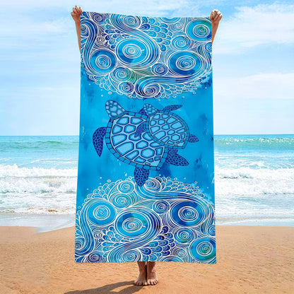Bath Towel 70x140 Microfiber Beach for Adults Sports Bathroom Quick Drying Towels Travel Shower Sea Large Size Sandproof Terry