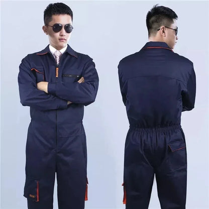 New Work Overall Uniform Men Women Working Coveralls Welding Suit Car Repair Workshop Mechanic Plus Size Clothes