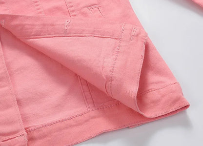 Men Coloured Denim Jackets Outwear Slim Fit Denim Coats New Fashion Male Cotton Casual Jeans Jackets Streetwear Jean Coats Size S~4XL