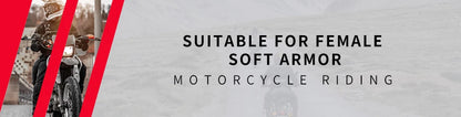 Women Motorcycle Jacket Lady Full Body Armor Set CE Certified Summer Riding Safety Coat Pants Built-in Protective Pads