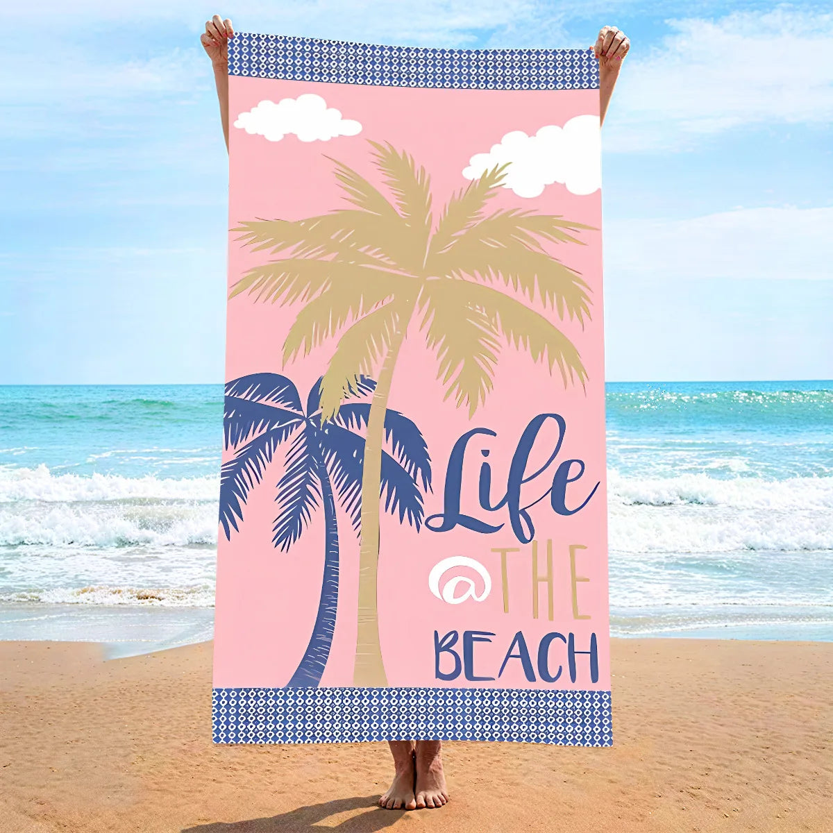 Bath Towel 70x140 Microfiber Beach for Adults Sports Bathroom Quick Drying Towels Travel Shower Sea Large Size Sandproof Terry