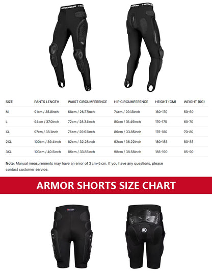 Off-Road Motorcycle Armor Unisex Protection Breathable Abrasion-Resistant Impact Gear For Moto Riding Jacket Pants-CE Certified