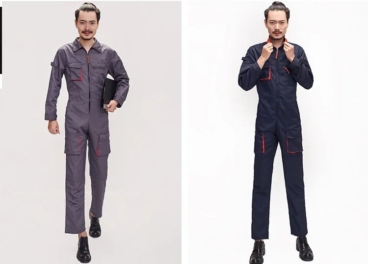 Work Overall Uniform Men Women Working Coveralls Welding Suit Car Repair Workshop Mechanic Plus Size Clothes