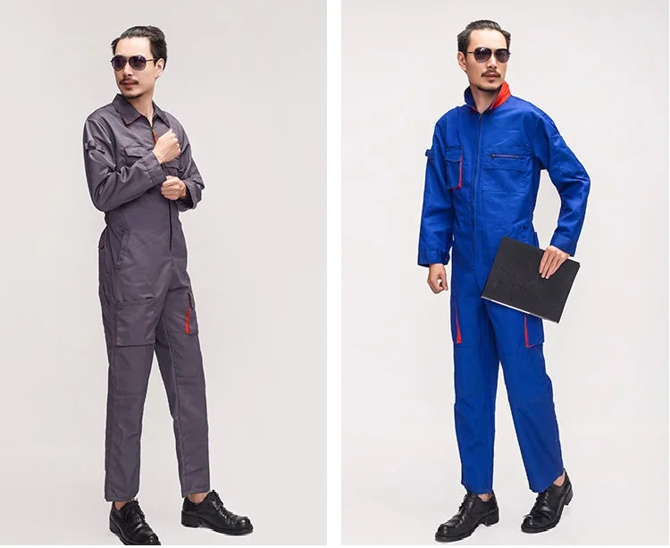 Work Overall Uniform Men Women Working Coveralls Welding Suit Car Repair Workshop Mechanic Plus Size Clothes