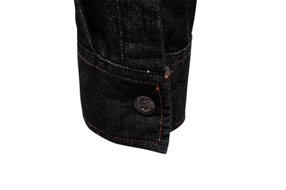AIOPESON Mens 100% Cotton Denim Shirts Autumn Thick Cowboy High Quality Male Shirt Solid Color Button Casual Jeans Shirt