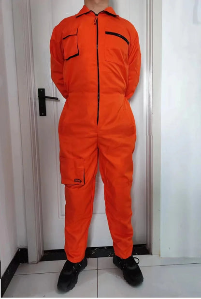 Work Overall Uniform Men Women Working Coveralls Welding Suit Car Repair Workshop Mechanic Plus Size Clothes