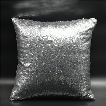 Sequin Pillow Cover Square Cushion Pillowcases  Bar Party Home  Gift Halloween  Wedding Festival