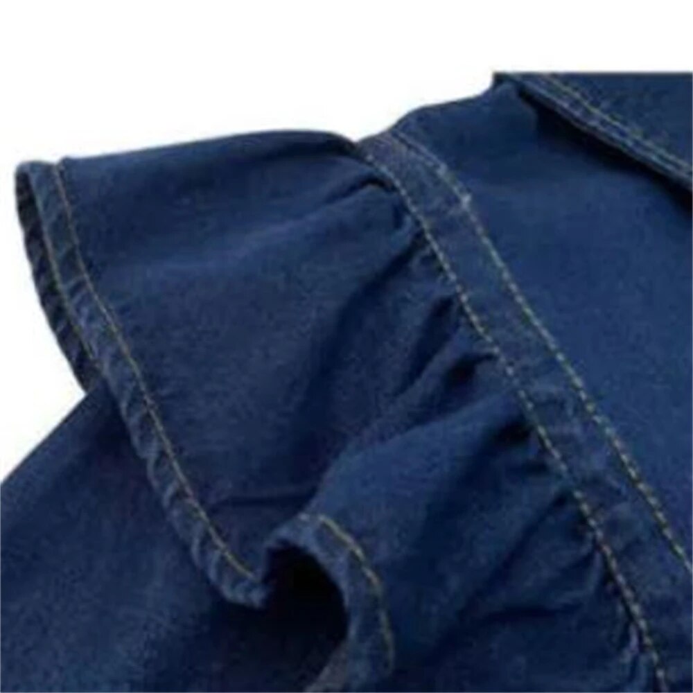 Blusa de moda con volantes para mujer, blusa holgada de manga larga con botones, Tops elegantes y dulces para mujer 2022