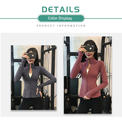 Fitness Girl Slimming Thin Yoga Clothes Sports Outwear