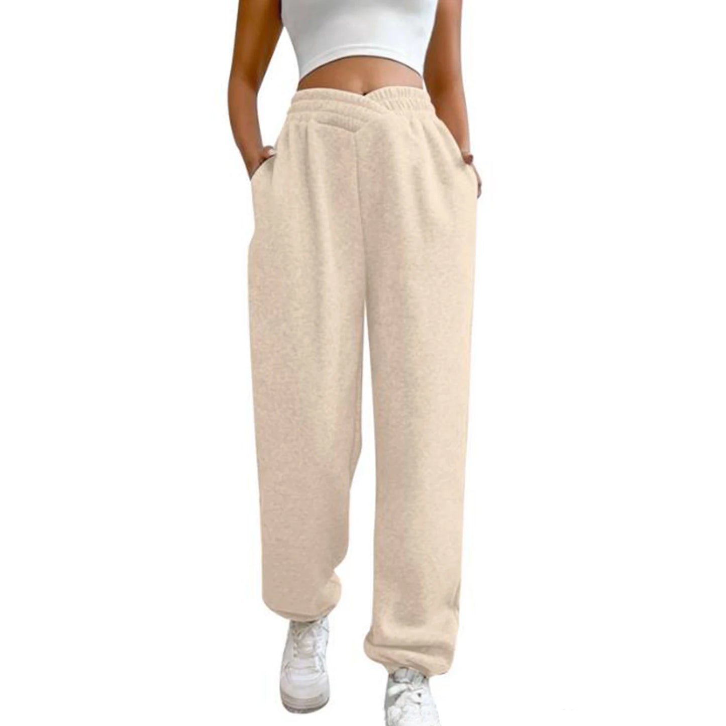 Women s High Waist Yoga Leggings with Side Pockets Tummy Control Workout Pants Running Tights Active Wear Leggings