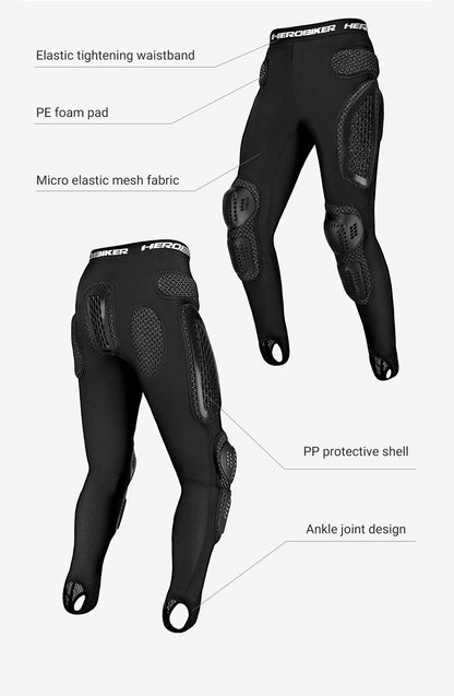 Off-Road Motorcycle Armor Unisex Protection Breathable Abrasion-Resistant Impact Gear For Moto Riding Jacket Pants-CE Certified