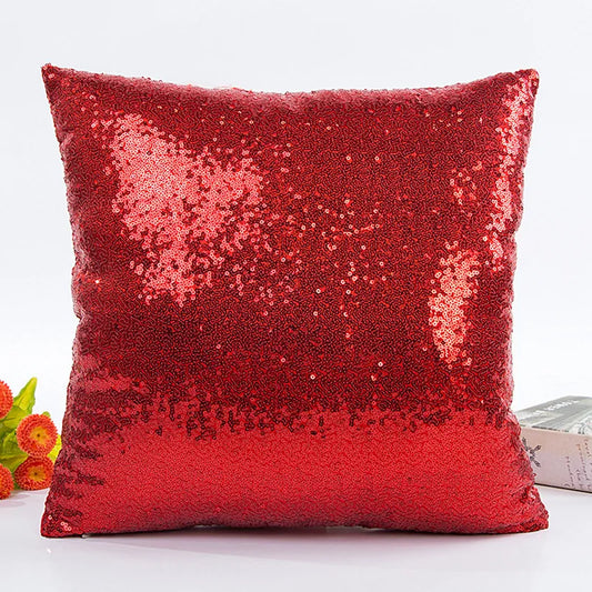 Sequin Pillow Cover Square Cushion Pillowcases  Bar Party Home  Gift Halloween  Wedding Festival