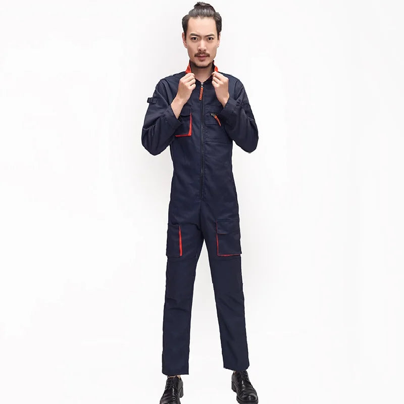 Work Overall Uniform Men Women Working Coveralls Welding Suit Car Repair Workshop Mechanic Plus Size Clothes