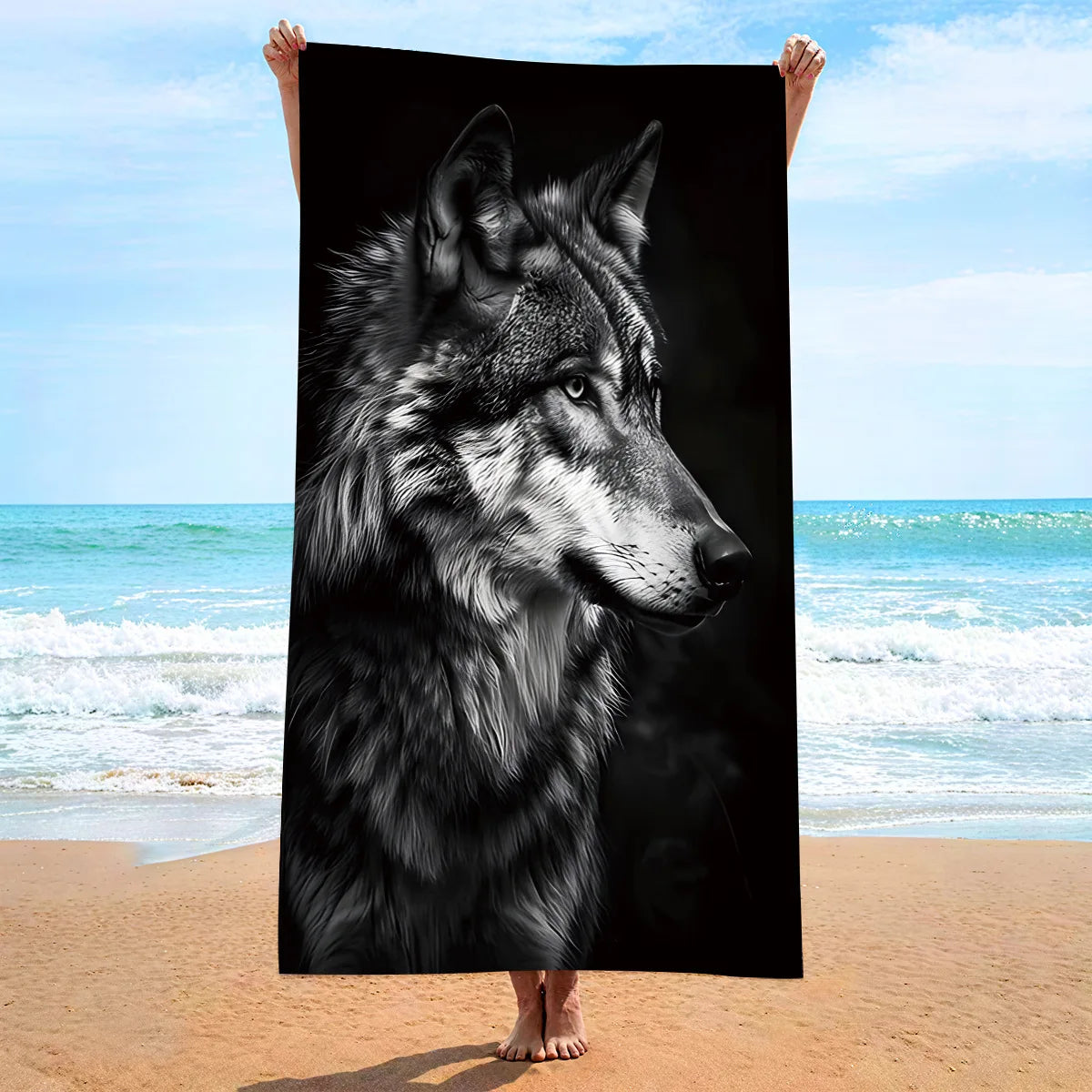 Bath Towel 70x140 Microfiber Beach for Adults Sports Bathroom Quick Drying Towels Travel Shower Sea Large Size Sandproof Terry